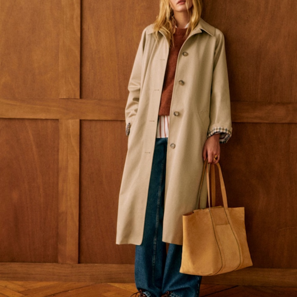 SEZANE CLYDE COAT Trench